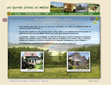 Tablet Screenshot of 4saisons-en-morvan.com